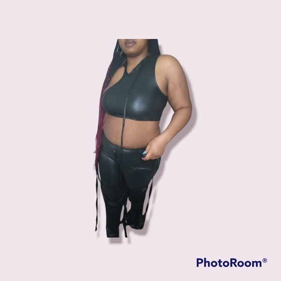 flux leather two pc set - Picture 3 of 3